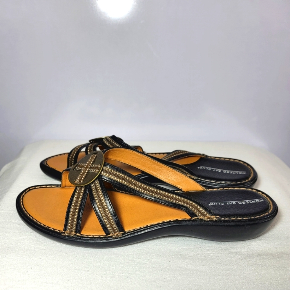 Montego bay Club Women's Sandals size 10W - Picture 2 of 9